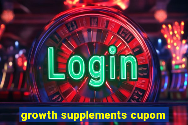 growth supplements cupom